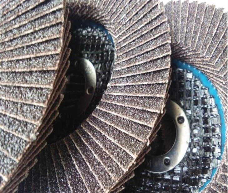 Flap sanding disc for grinder