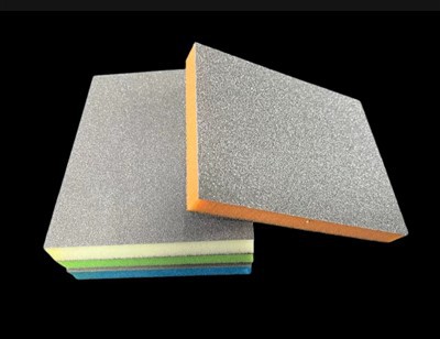 وسادة كتلة رملي الإسفنجة الكاشطة