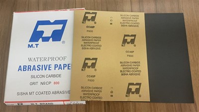 صفائح ورق الصنفرة من كربيد السيليكون